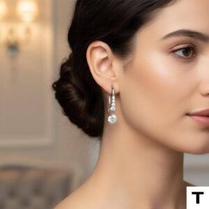 עגילי נברשת מדורגים